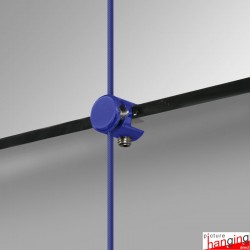 Blue Cable Shelf Support, Single (6MM, 8MM, 10MM Horizontal Grip)