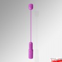 Ceiling to Floor Pink Cable Fitting, 4m Length