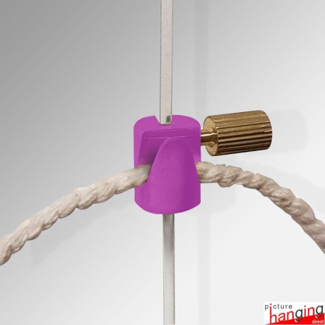 Pink Cable Display Hook (Window Displays & Gallery Systems)