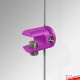 Pink Cable Shelf Support, Single (6MM, 8MM, 10MM Horizontal Grip)