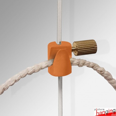 Orange Cable Display Hook (Window Displays & Gallery Systems)