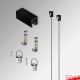 Ceiling Rail Monitor Hanging Kit (LED TV Ceiling Mount & Picture Rail)