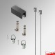 Ceiling Rail Monitor Hanging Kit (LED TV Ceiling Mount & Picture Rail)