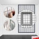 Sliding Picture Display & Storage Gridwall Kit (Ceiling-to-Floor)