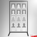 Freestanding Headshot Stand (Double-sided, 32 Photo Display)