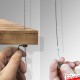 Ceiling Hanging Wooden Shelves Cable Kit (Suspended Shelf Fittings Only - NO WOOD)