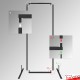 Expo Carpet Rack Display Stand - Double-sided