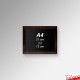 Wood Frame Chalkboards - A4 A3 A2 A1 Framed Blackboard (Non-printed)