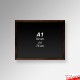 Wood Frame Chalkboards - A4 A3 A2 A1 Framed Blackboard (Non-printed)