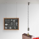 Frame Hanging Chains Only Kit (Ceiling to Frame Chain & Fittings set)