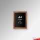 Chain Hanging Framed Chalkboard Set - Hang Cafe & Restaurant Menus & Prices!