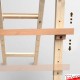 Back to Back Tall Wooden Easel (Double-sided Folding H-frame)