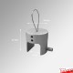 Extra Heavy Duty Carpet Clamp - 20mm (Rug Hanger for 50kg Carpets!)