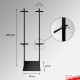 Double Sided Sign Holder Stand A0 (Fully Adjustable)