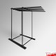 Freestanding Carpet Rack Display Stand (POS Retail Rug Hanging & Storage Solution)