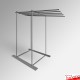 Freestanding Carpet Rack Display Stand (POS Retail Rug Hanging & Storage Solution)