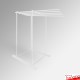 Freestanding Carpet Rack Display Stand (POS Retail Rug Hanging & Storage Solution)