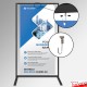 Free Standing Banner Hanging Stand