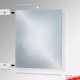 Slide-in Mirror Glass Rail Kit - Wall & Ceiling Mounting Rails