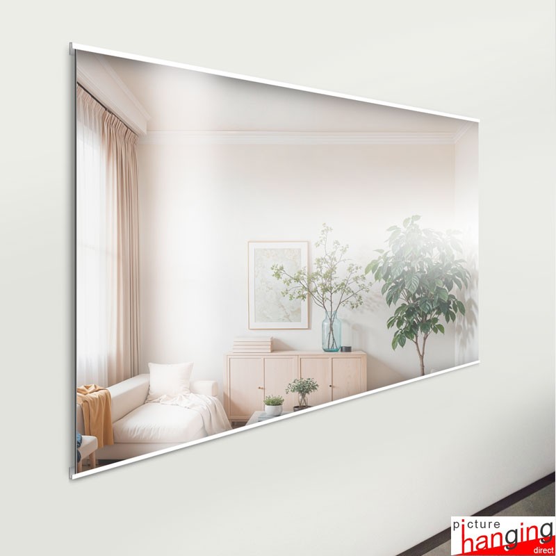 Slide-in Mirror Glass Rail - Demo 3