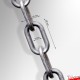 Heavy-Duty Picture Hanging Chain Kit - Extra-strong Steel Chain Links, 40kg Capacity (Moulding Hook Included)