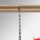 Heavy-Duty Picture Hanging Chain Kit - Extra-strong Steel Chain Links, 40kg Capacity (Moulding Hook Included)