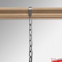 Heavy-Duty Picture Hanging Chain Kit - Extra-strong Steel Chain Links, 40kg Capacity (Moulding Hook Included)
