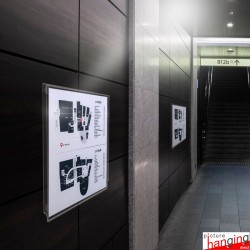 Self-adhesive Poster Pockets - Display Adverts, Menus, & Price Lists On All Surfaces (Wood, Metal, Glass)