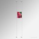 A5 Ready-Made Cable Display Kits (Wall-to-Wall) - Acrylic Pockets & All Fittings Set, Complete System