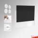 A5 Ready-Made Cable Display Kits (Wall-to-Wall) - Acrylic Pockets & All Fittings Set, Complete System