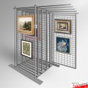 Pull Out Art Storage & Display Stand (Freestanding Storage Solution for Framed Paintings)