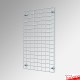 Wall-Mounted Gridwall Display - Heavy-Duty Grid Mesh Panel & Wall Brackets
