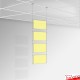 Ceiling Grid Clip Hanger Set - Hang Signs From Suspended Ceilings!