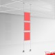 Ceiling Grid Clip Hanger Set - Hang Signs From Suspended Ceilings!