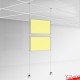 Ceiling Grid Clip Hanger Set - Hang Signs From Suspended Ceilings!