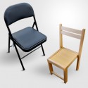 Chairs, Stools and Seating (Padded, Leather, Folding Seats, for UK Hire or Buy)