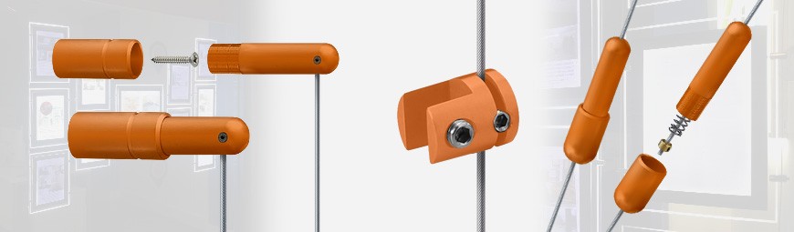 Orange Cable Display Fittings