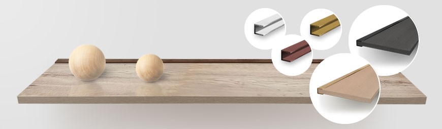 Wooden Floating Shelves, Float-effect Shelf Brackets & Wood Shelf Boards