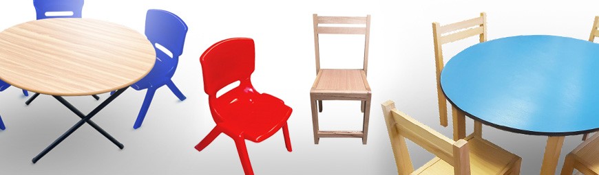 Children's Activity Furniture (Kids Chairs & Tables for Early Learning & Playtime, Preschool Furniture Hire)